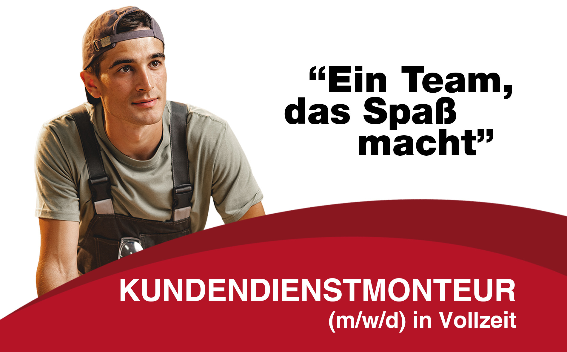 Kundendienstmenteur - Ein Team das Spaß macht