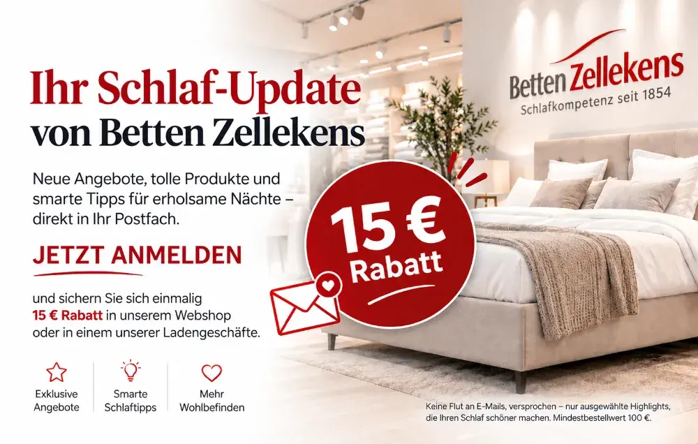 Ihr Schlaf-Update von Betten Zellekens