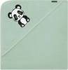 Kapuzenhandtuch 100x100, Luxus Baumwolle, Panda, schilf