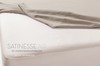 Satinessse Air Silver Matratzenschonbezug - Wollweiss 0114 -