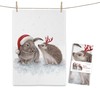 _MALUU_ Geschirrtuch Sweet Christmas